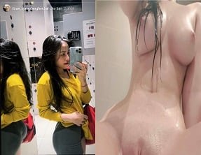 นักเรียนซุกซนกับแฟนของเธอในห้องนอน
